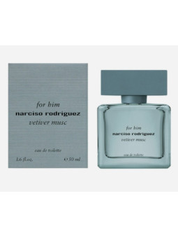 FOR HIM VETIVER MUSC EDT 50 ML - Parfum Masculin Élégant et Intense