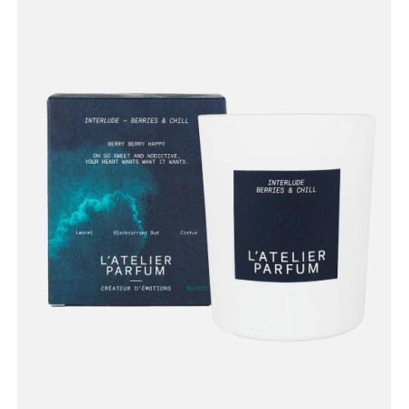 L'Atelier Parfum - Scented Bougie - Berries and Chill 180 g