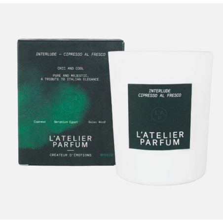 L'Atelier Parfum - Scented Bougie - Cipresso Al Fresco 180 g