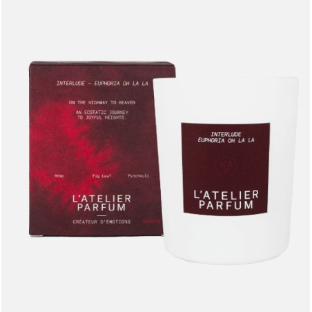 L'Atelier Parfum - Scented Bougie - Euphoria Oh La La 180 g