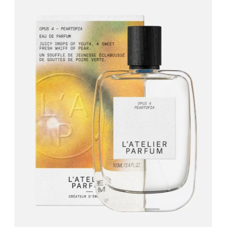Peartopia Eau de Parfum | Douceur de Poire Mûre & Vanille Veloutée | L'Atelier Parfum