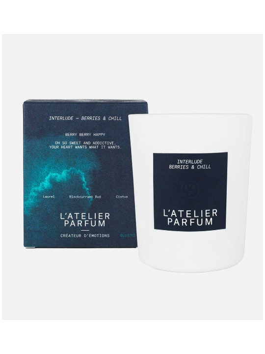 L'Atelier Parfum - Scented Bougie - Berries and Chill 180 g