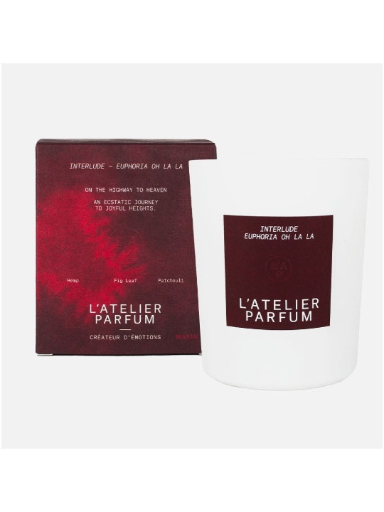 L'Atelier Parfum - Scented Bougie - Euphoria Oh La La 180 g
