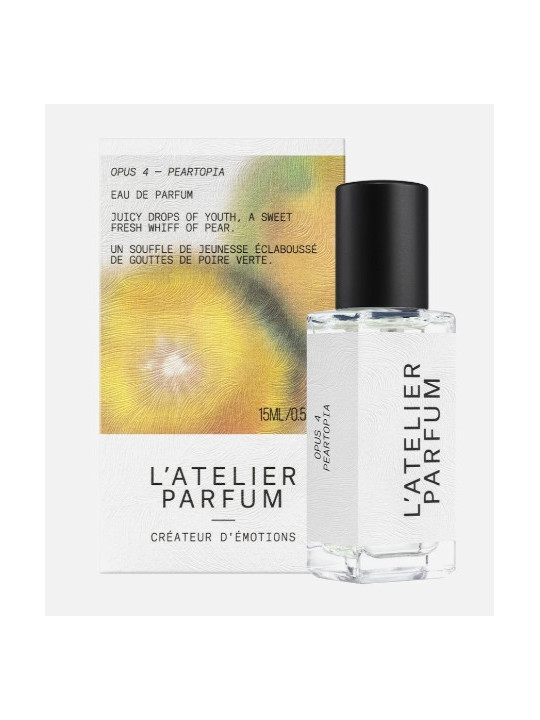 Peartopia Eau de Parfum | Douceur de Poire Mûre & Vanille Veloutée | L'Atelier Parfum