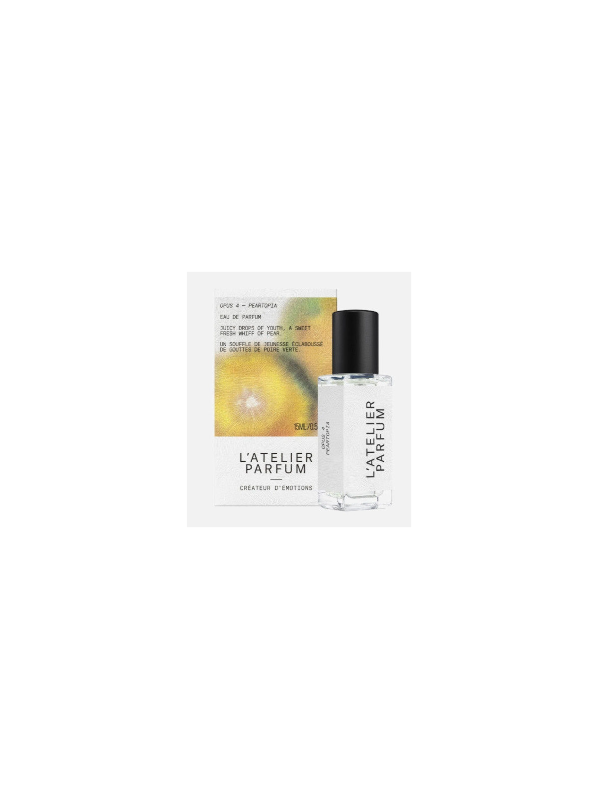Peartopia Eau de Parfum | Douceur de Poire Mûre & Vanille Veloutée | L'Atelier Parfum