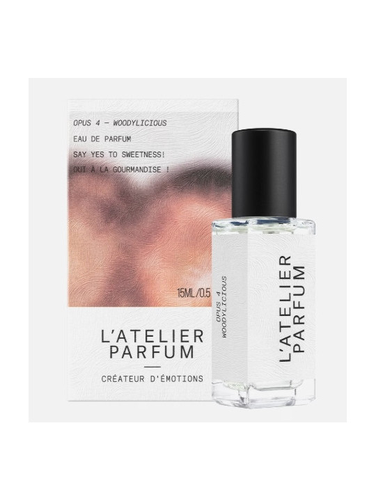 Woodylicious Eau de Parfum | Bois Précieux & Épices Mystérieuses | L'Atelier Parfum