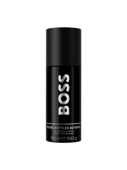 Boss Bottled Beyond Déodorant Spray Homme 48h | Fraîcheur Cuir & Gingembre – Prix Avantageux