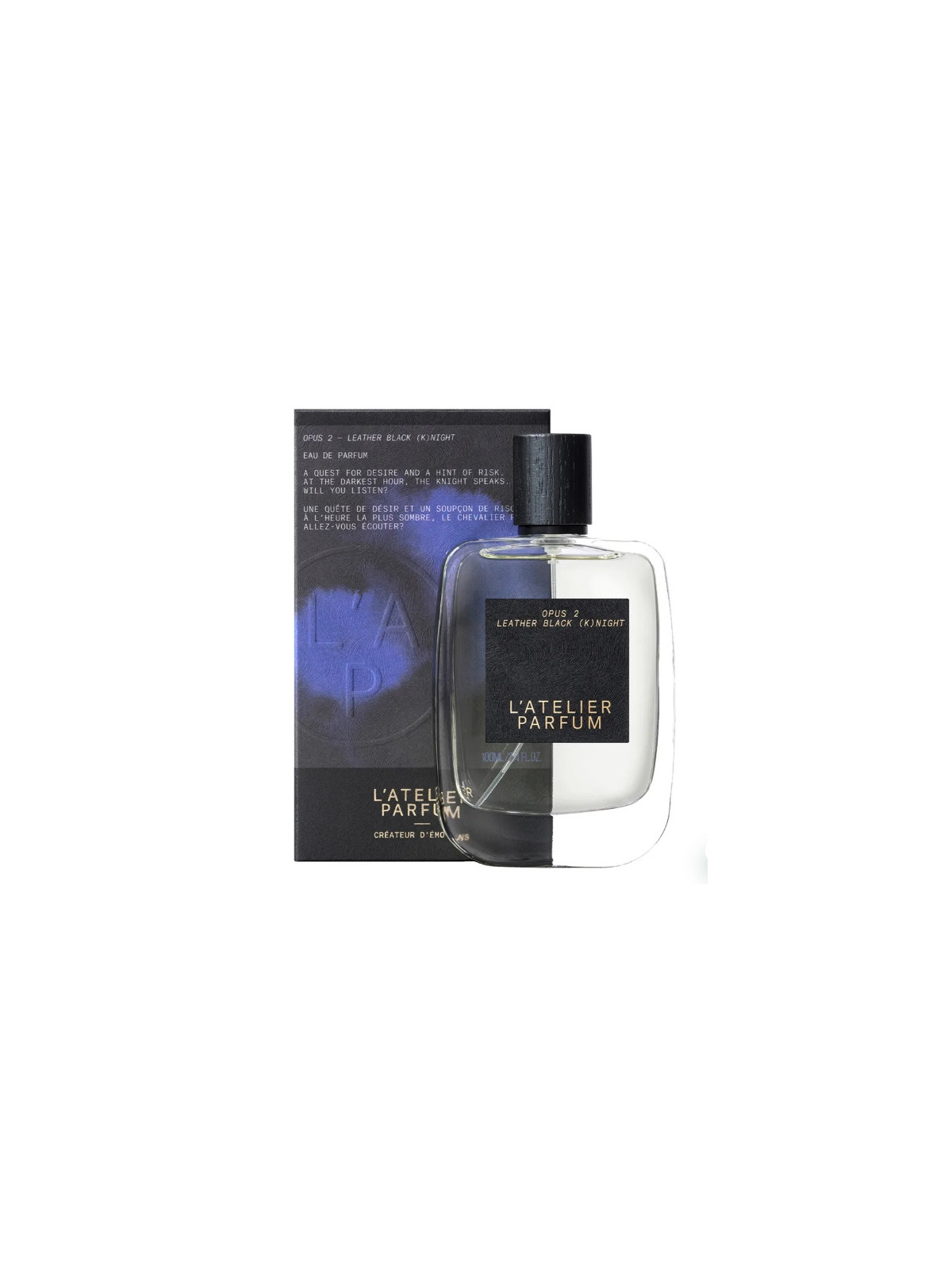 L'Atelier Parfum - Eau de Parfum - Leather Black (K)night 100 ml