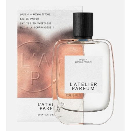 Woodylicious Eau de Parfum | Bois Précieux & Épices Mystérieuses | L'Atelier Parfum